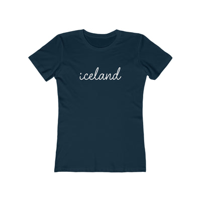 Iceland Script Women's Fit T-Shirt