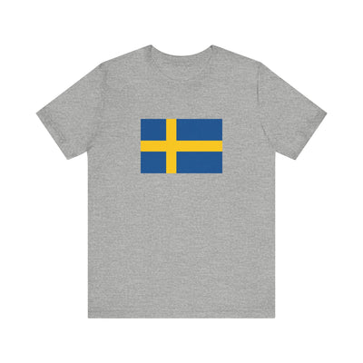 Swedish Flag Unisex T-Shirt - Scandinavian Design Studio