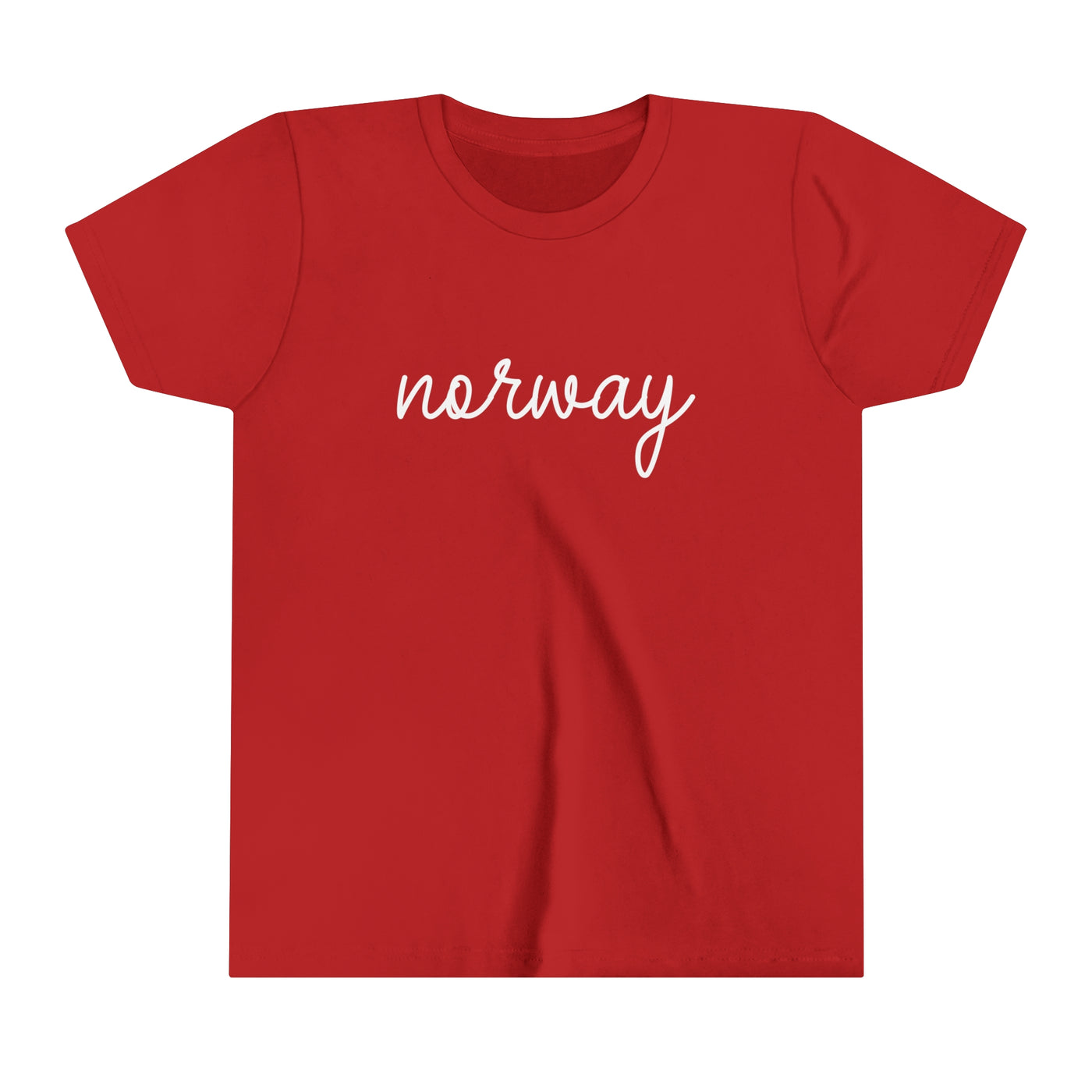 Norway Script Kids T-Shirt