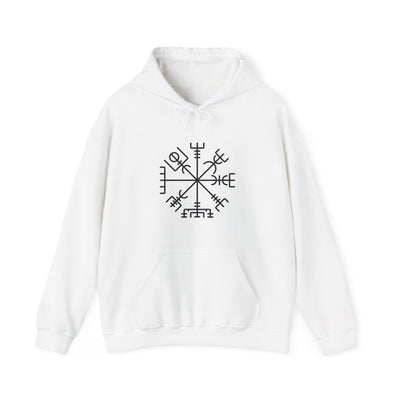 Vegvisir Viking Compass Hooded Sweatshirt - Scandinavian Design Studio