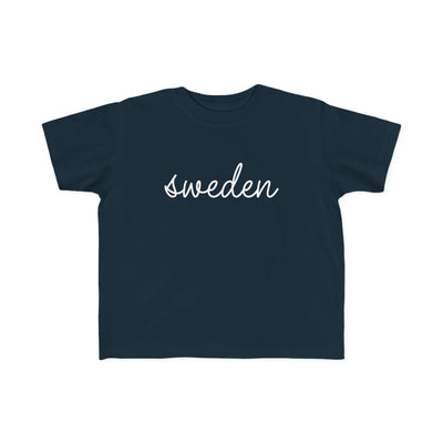 Sweden Script Toddler Tee