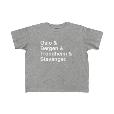 Cities Of Norway Toddler Tee