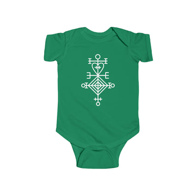 Ástarstafur Icelandic Love Stave Baby Bodysuit