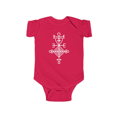 Ástarstafur Icelandic Love Stave Baby Bodysuit