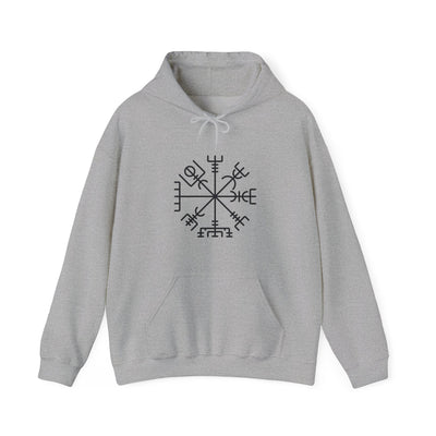 Vegvisir Viking Compass Hooded Sweatshirt - Scandinavian Design Studio