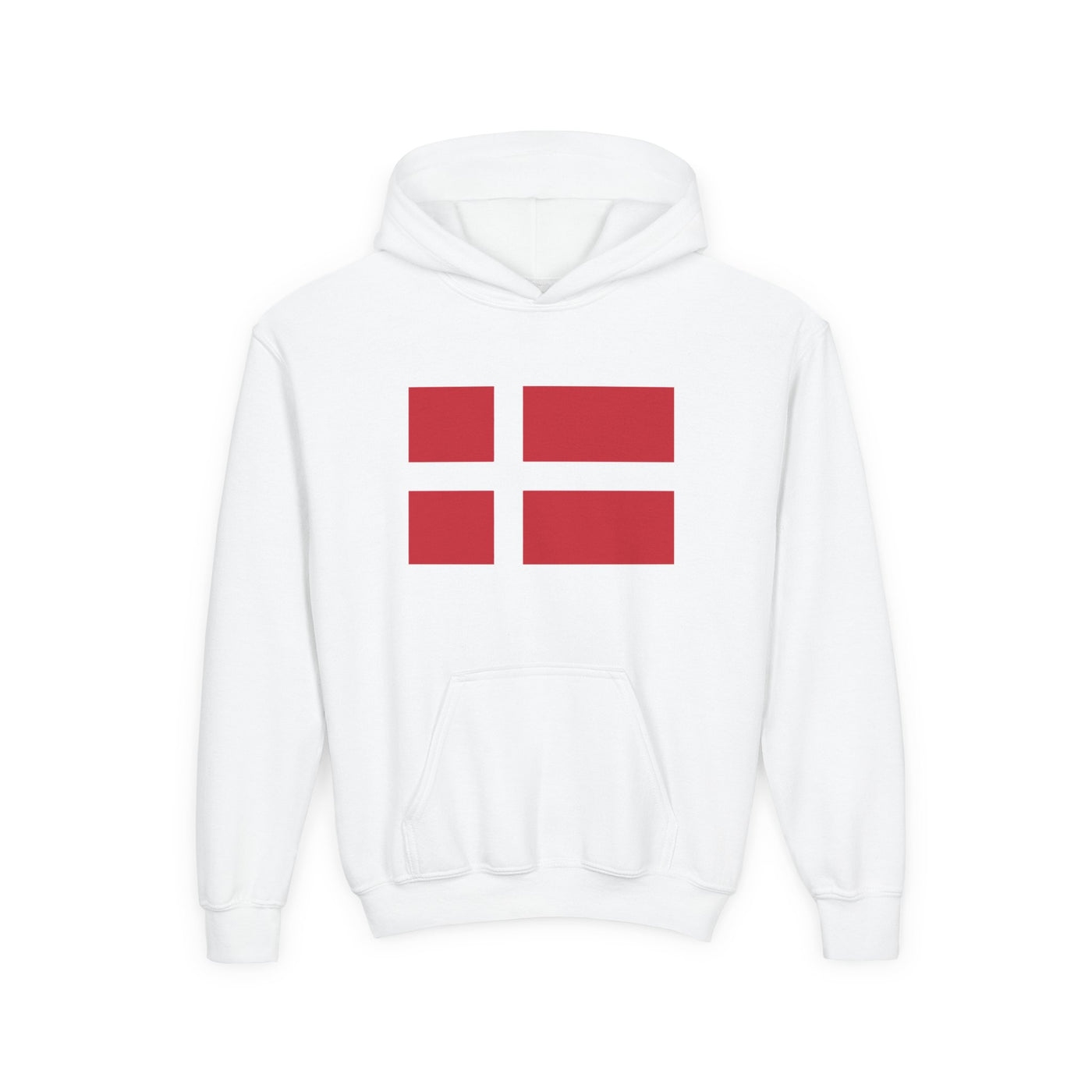 Danish Flag Kids Hoodie