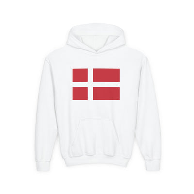 Danish Flag Kids Hoodie