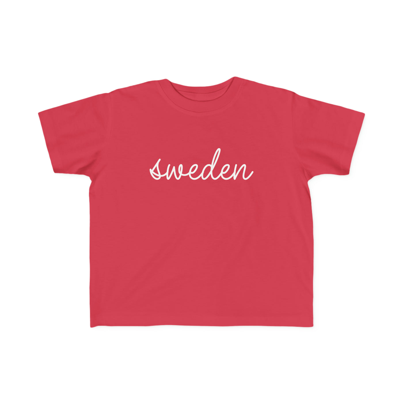 Sweden Script Toddler Tee