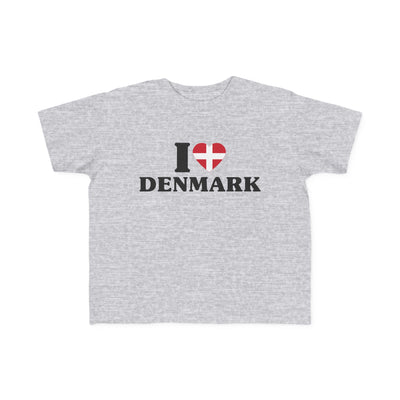 I Love Denmark Toddler Tee
