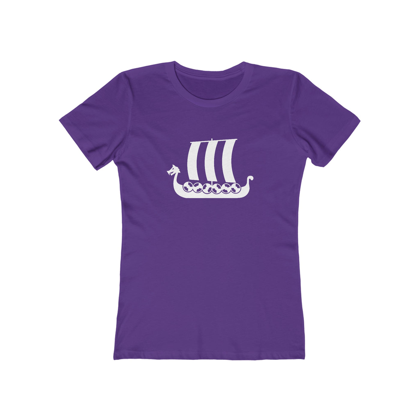 Viking Ship Women's Fit T-Shirt - Scandinavian Design Studio