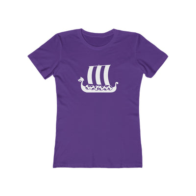 Viking Ship Women's Fit T-Shirt - Scandinavian Design Studio
