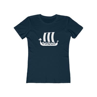 Viking Ship Women's Fit T-Shirt - Scandinavian Design Studio