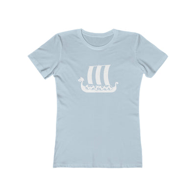Viking Ship Women's Fit T-Shirt - Scandinavian Design Studio