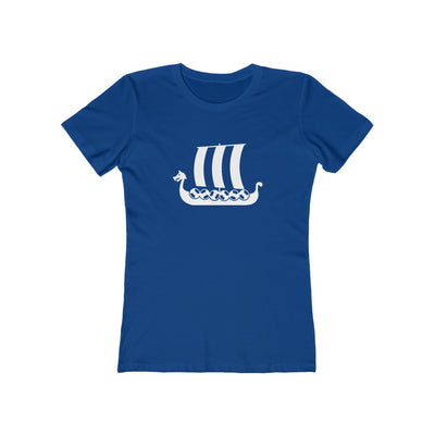 Viking Ship Women's Fit T-Shirt - Scandinavian Design Studio