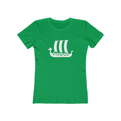 Viking Ship Women's Fit T-Shirt - Scandinavian Design Studio