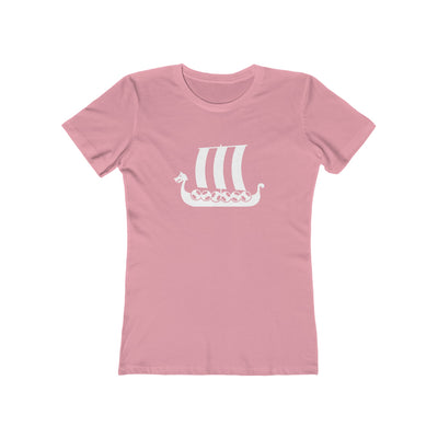 Viking Ship Women's Fit T-Shirt - Scandinavian Design Studio