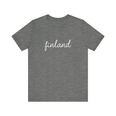 Finland Script Unisex T-Shirt