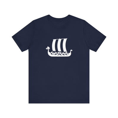 Viking Ship Unisex T-Shirt - Scandinavian Design Studio