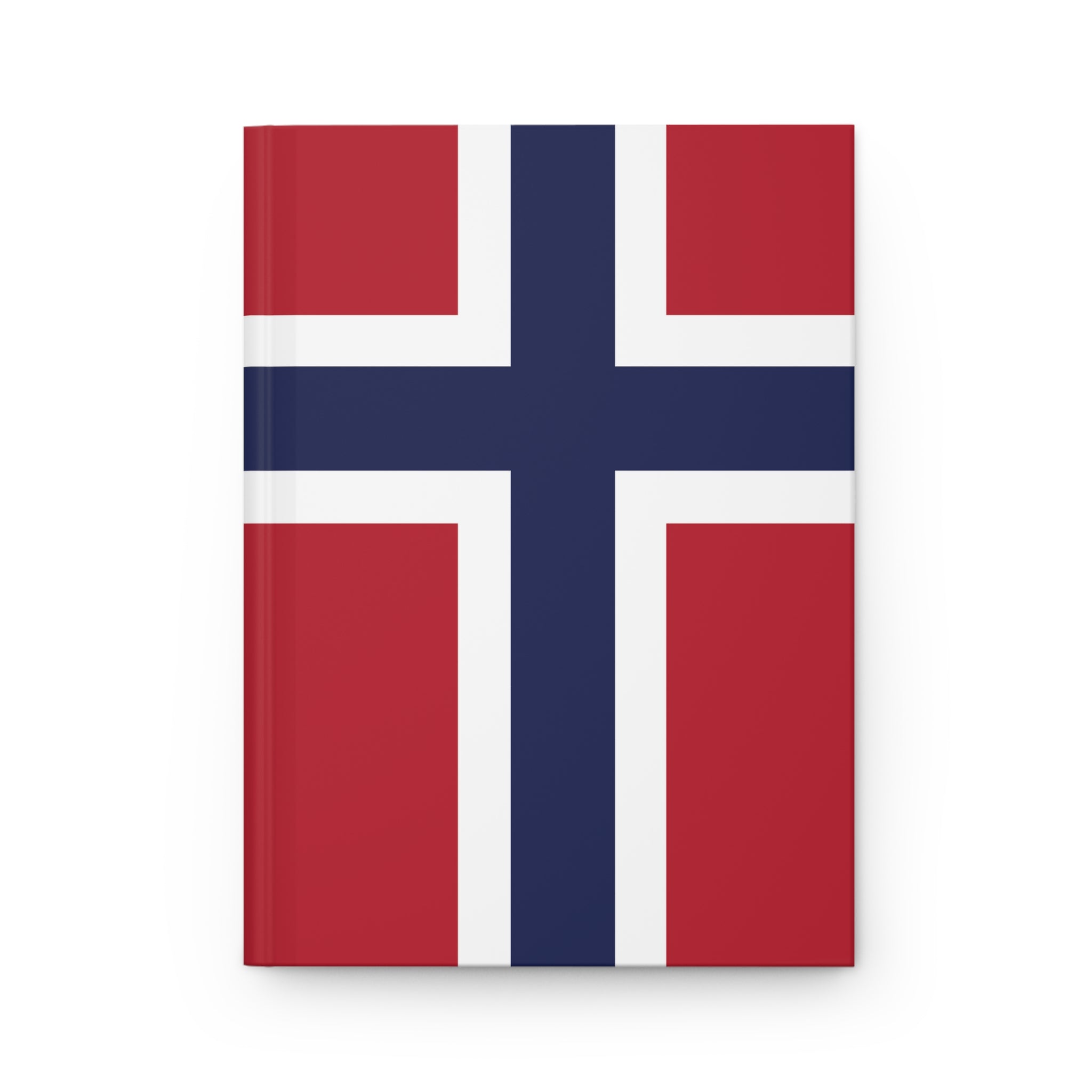 Norwegian Flag Hardcover Journal