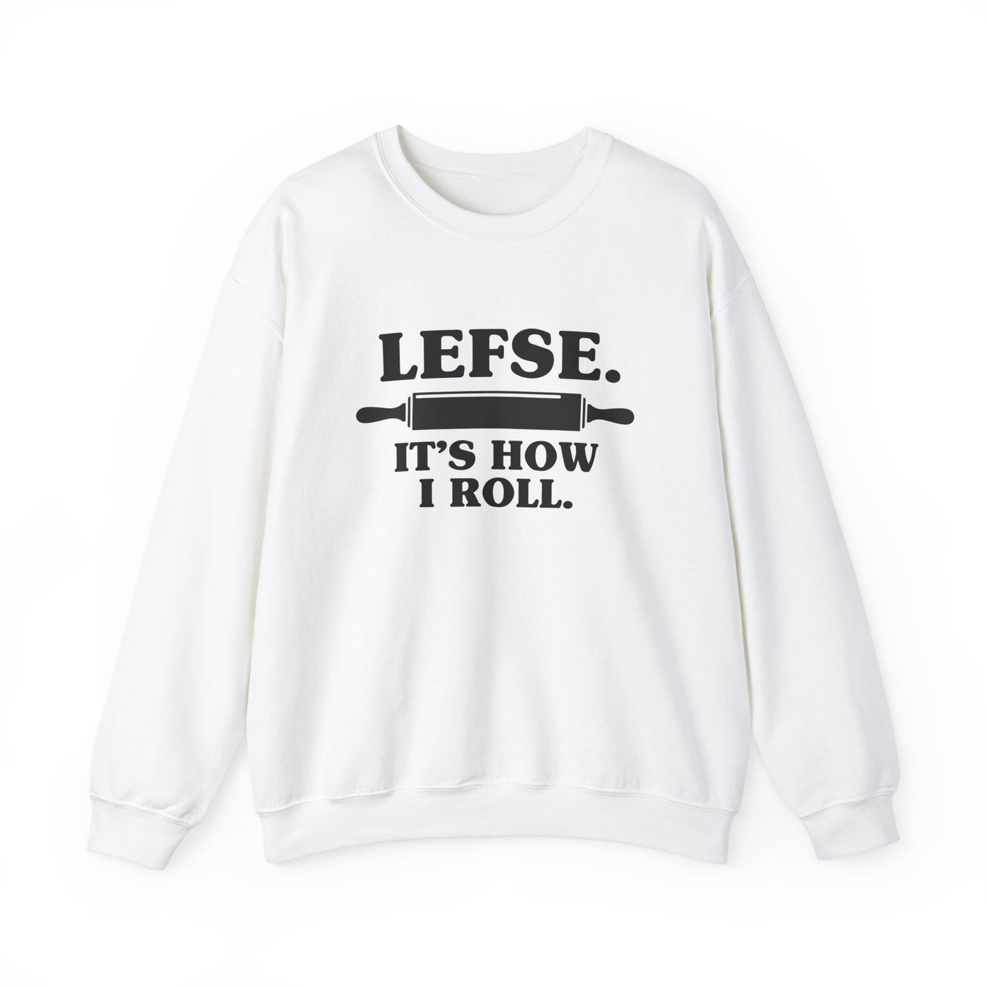 Lefse It's How I Roll Sweatshirt - Scandinavian Design Studio