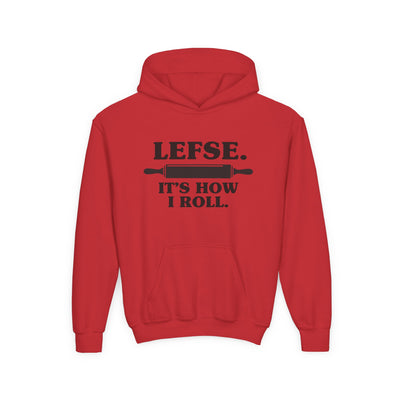 Lefse It's How I Roll Kids Hoodie