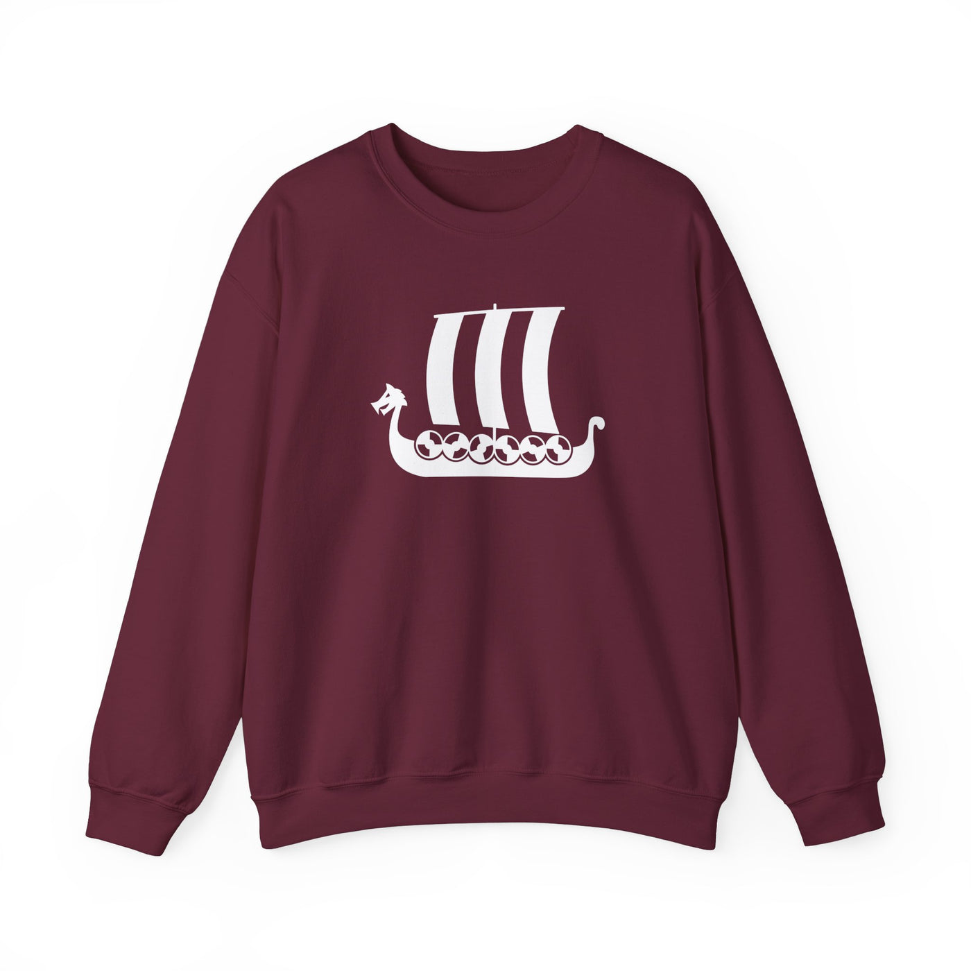 Viking Ship Sweatshirt - Scandinavian Design Studio