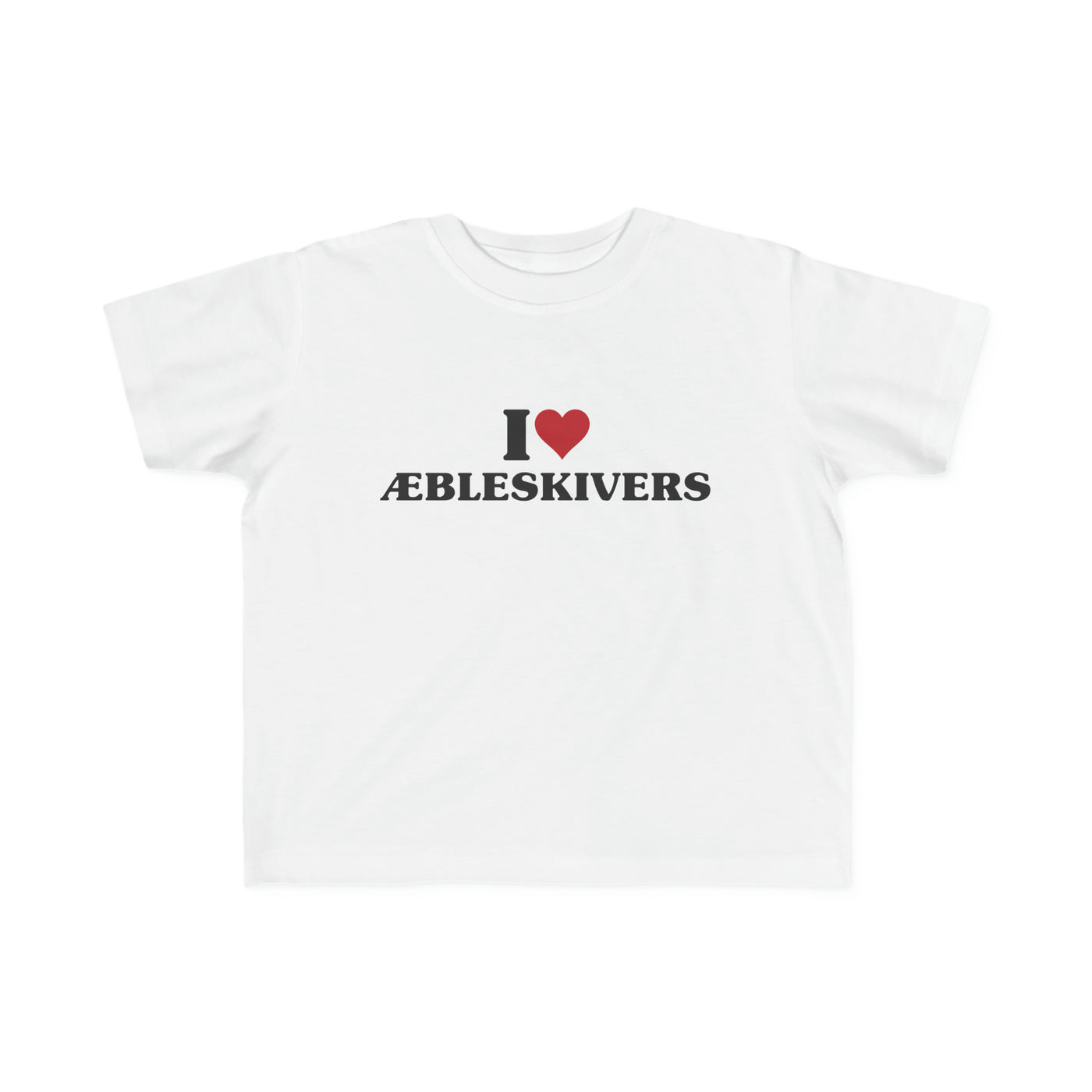 I Love Aebleskivers Toddler Tee