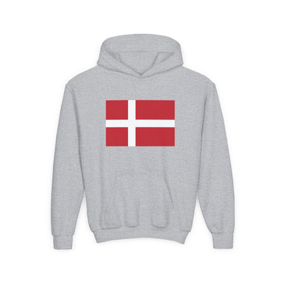 Danish Flag Kids Hoodie