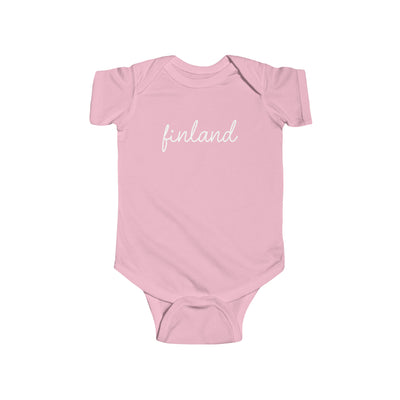 Finland Script Baby Bodysuit