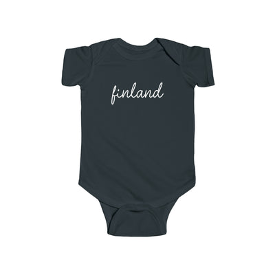 Finland Script Baby Bodysuit