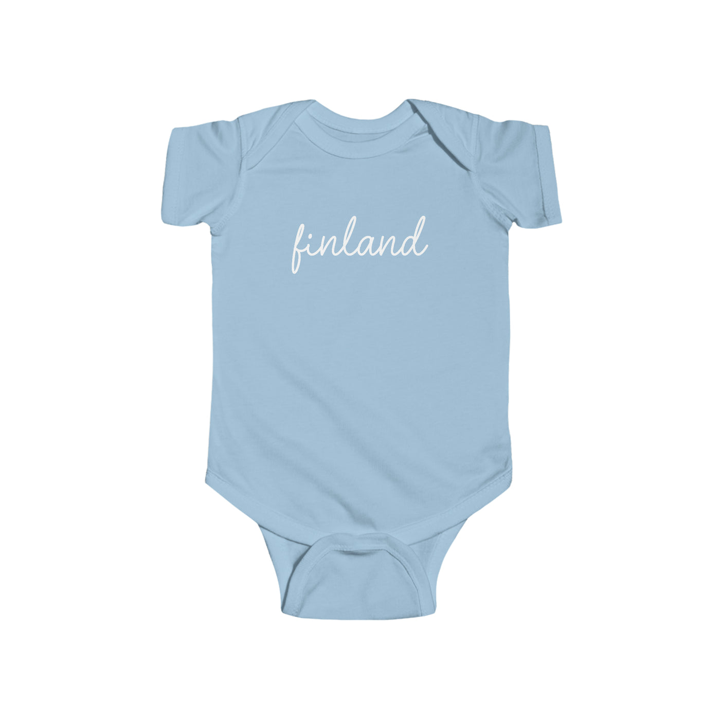 Finland Script Baby Bodysuit