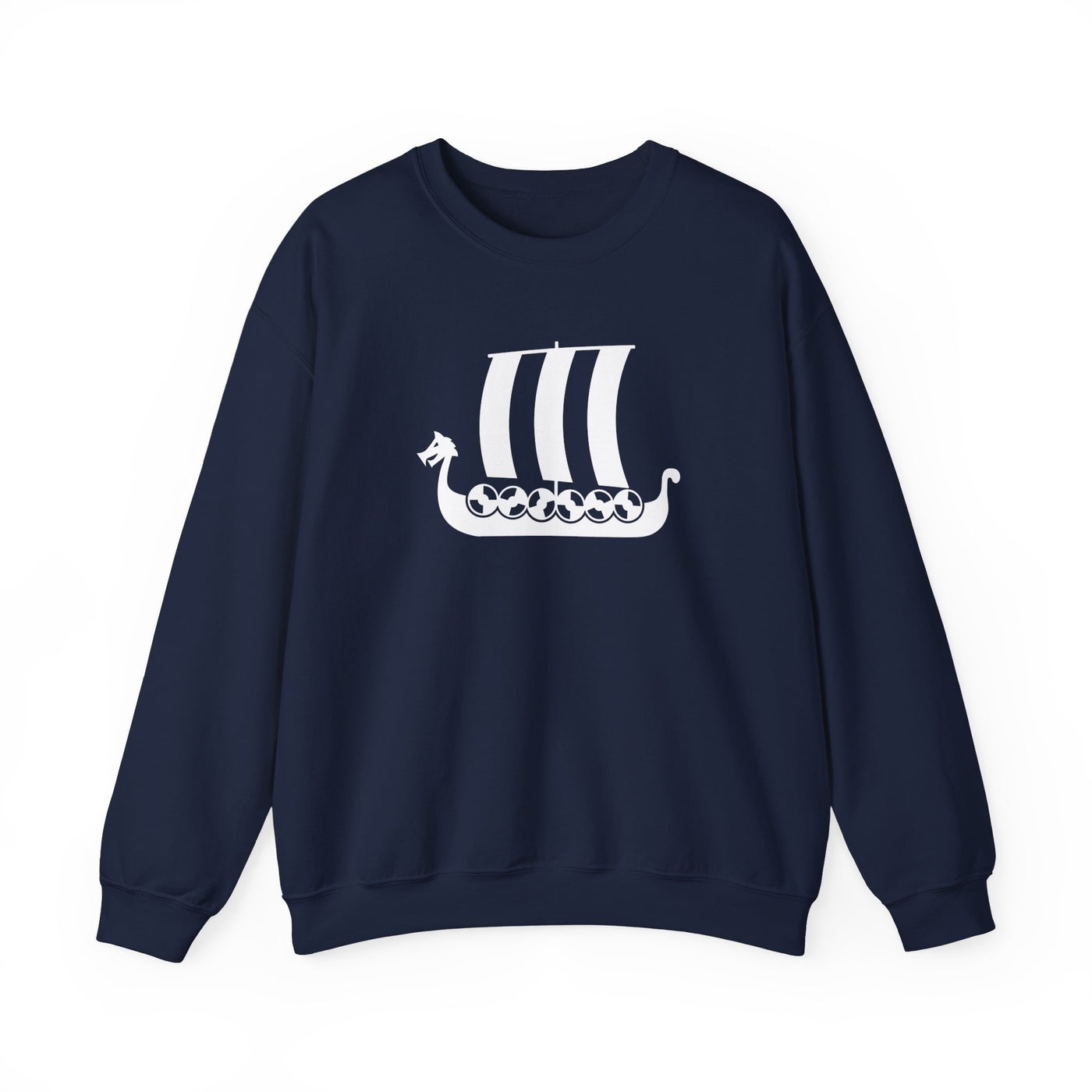 Viking Ship Sweatshirt - Scandinavian Design Studio