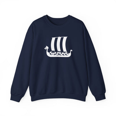 Viking Ship Sweatshirt - Scandinavian Design Studio