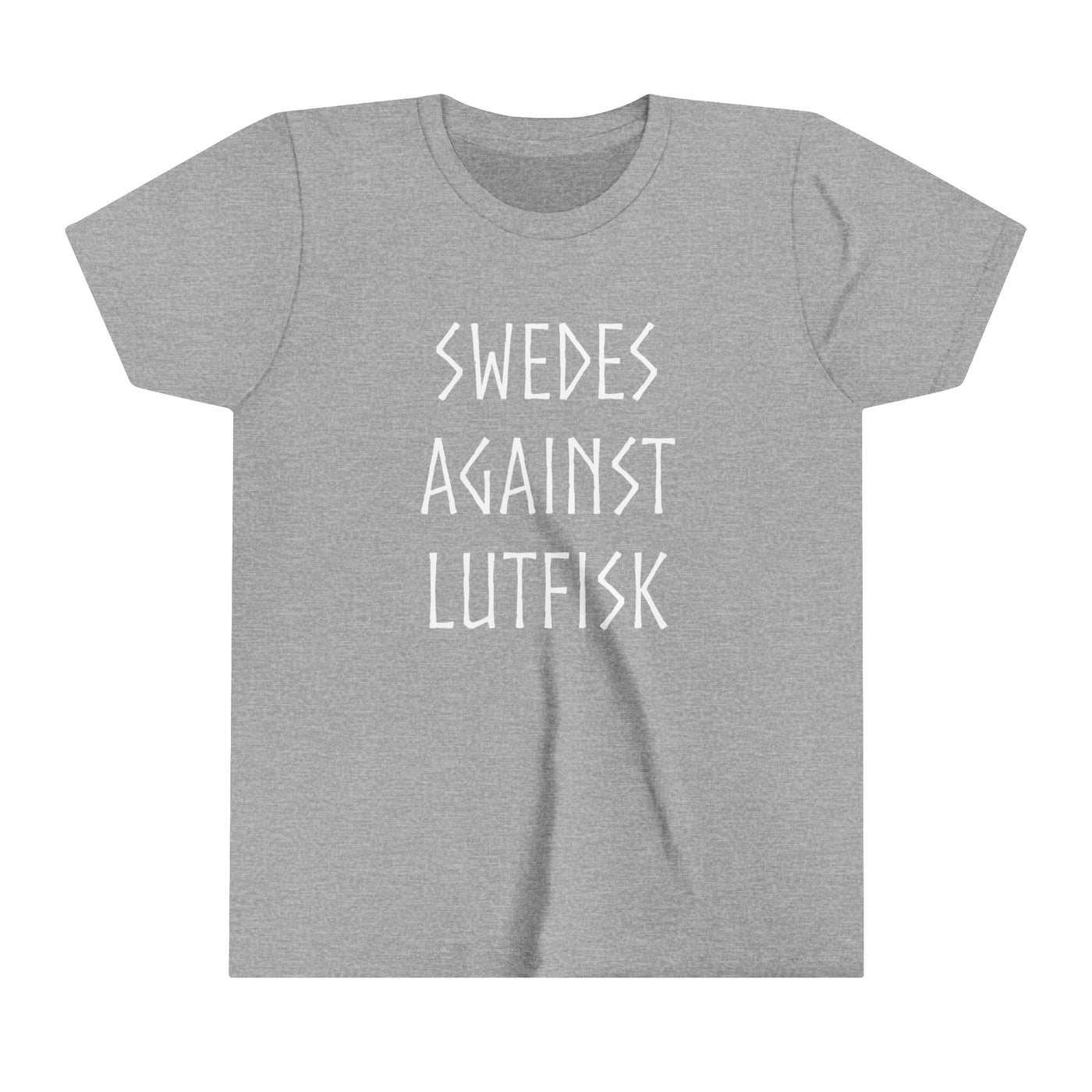 Swedes Against Lutfisk Kids T-Shirt