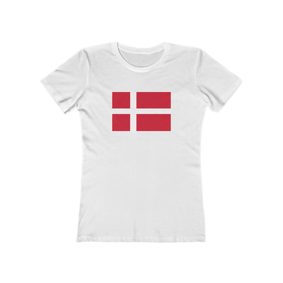Danish Flag Women's Fit T-Shirt - Scandinavian Design Studio