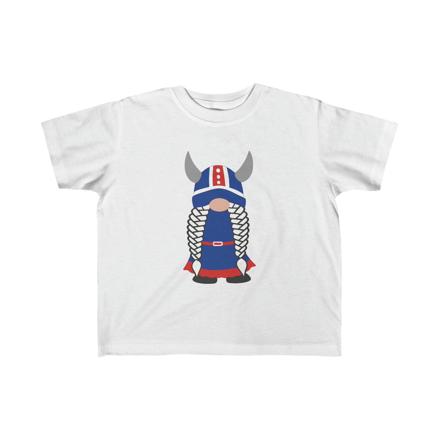 Icelandic Viking Girl Gnome Toddler Tee