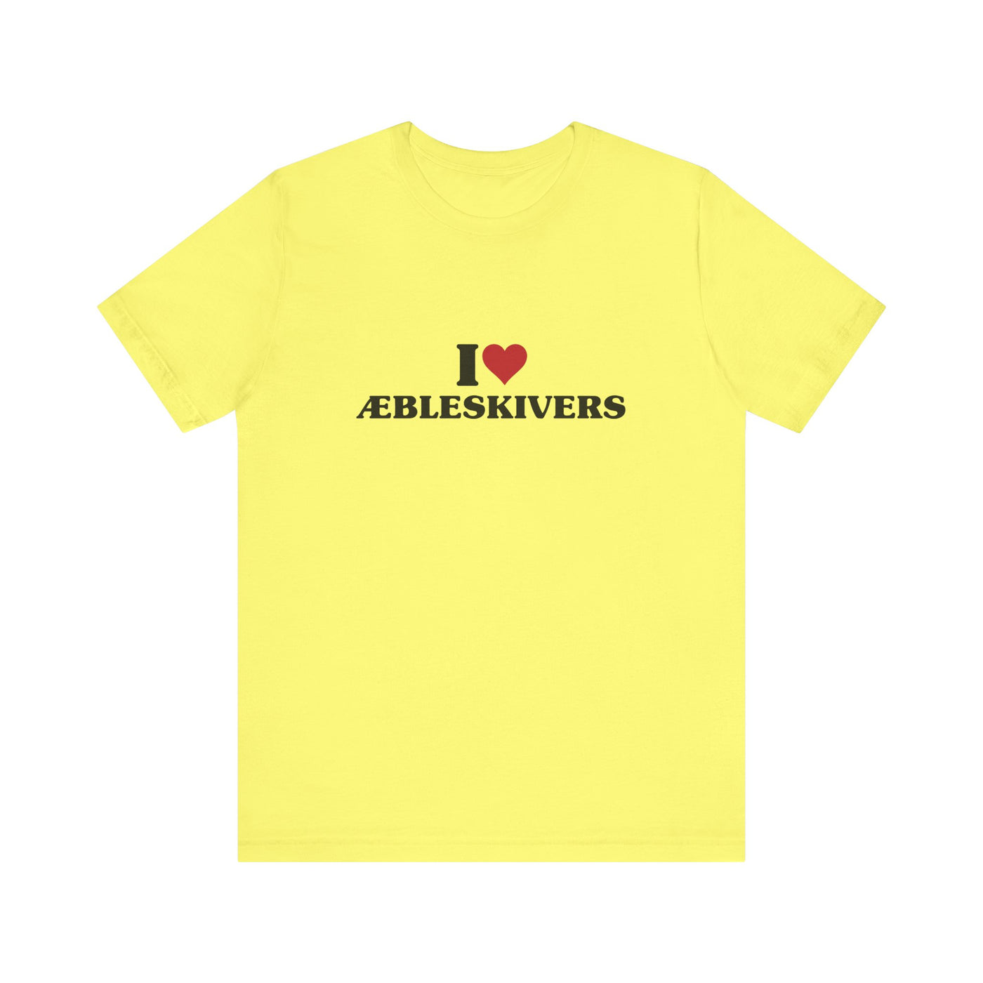 I Love Aebleskivers Unisex T-Shirt
