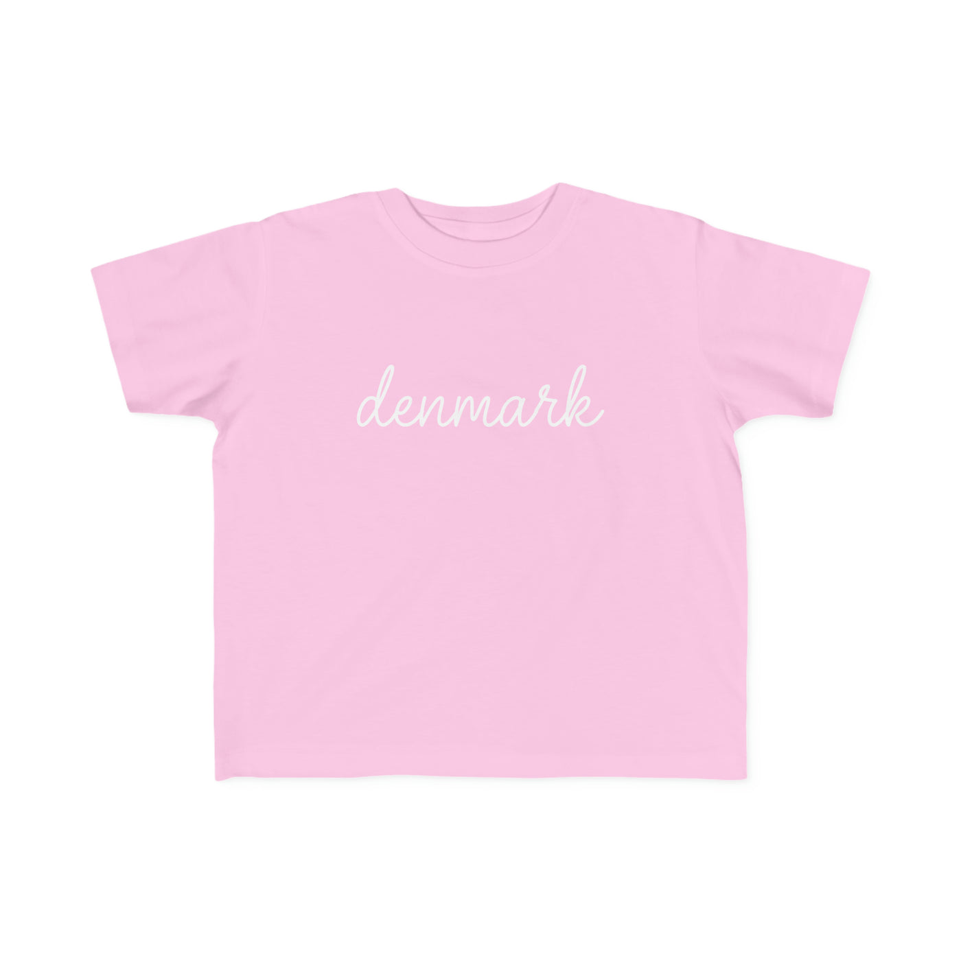 Denmark Script Toddler Tee