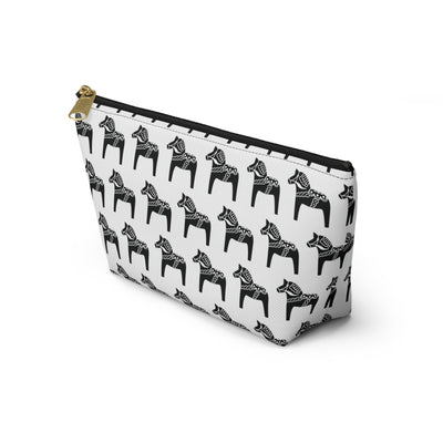 Dala Horse Print Makeup Bag