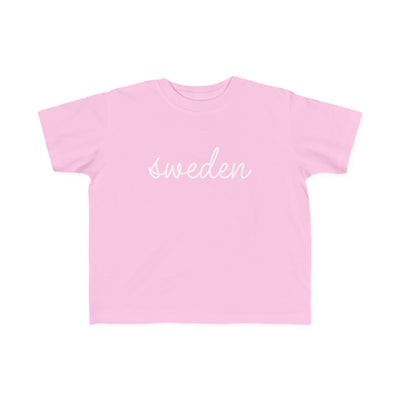 Sweden Script Toddler Tee