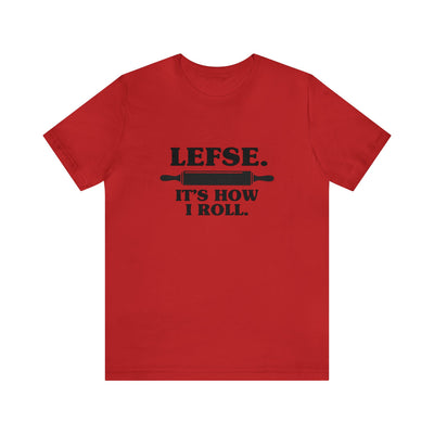 Lefse It's How I Roll Unisex T-Shirt - Scandinavian Design Studio