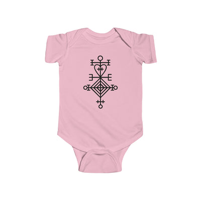 Ástarstafur Icelandic Love Stave Baby Bodysuit
