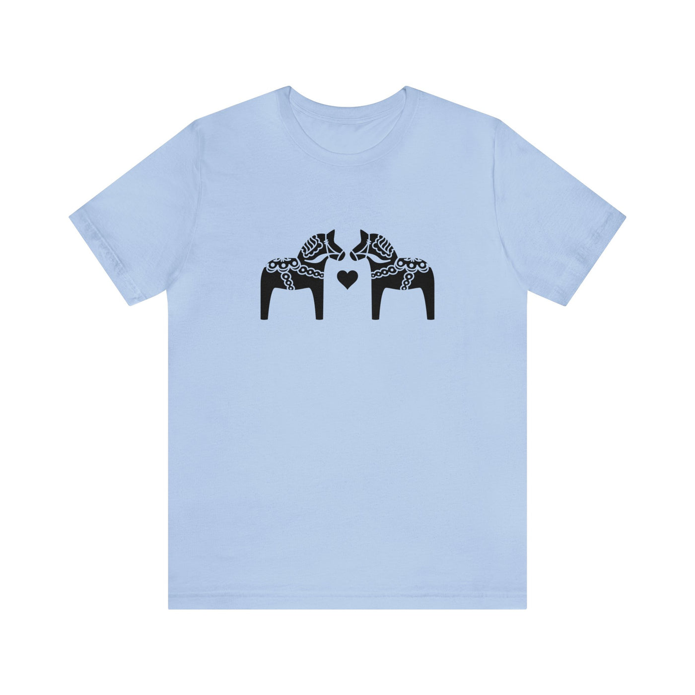 Dala Horse Unisex T-Shirt - Scandinavian Design Studio