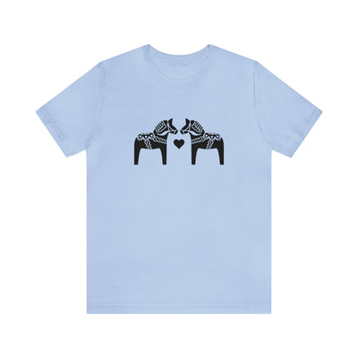 Dala Horse Unisex T-Shirt - Scandinavian Design Studio