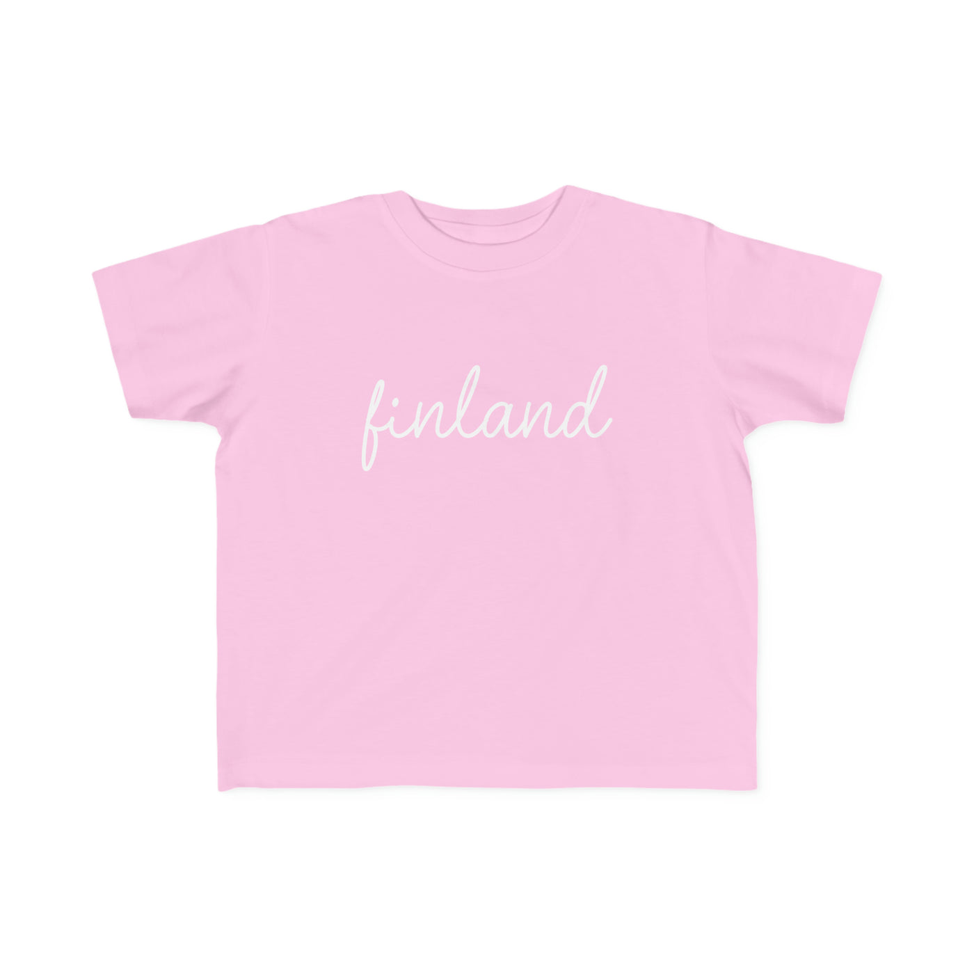 Finland Script Toddler Tee