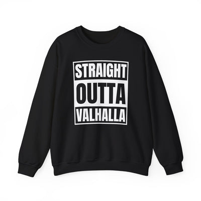 Straight Outta Valhalla Sweatshirt - Scandinavian Design Studio