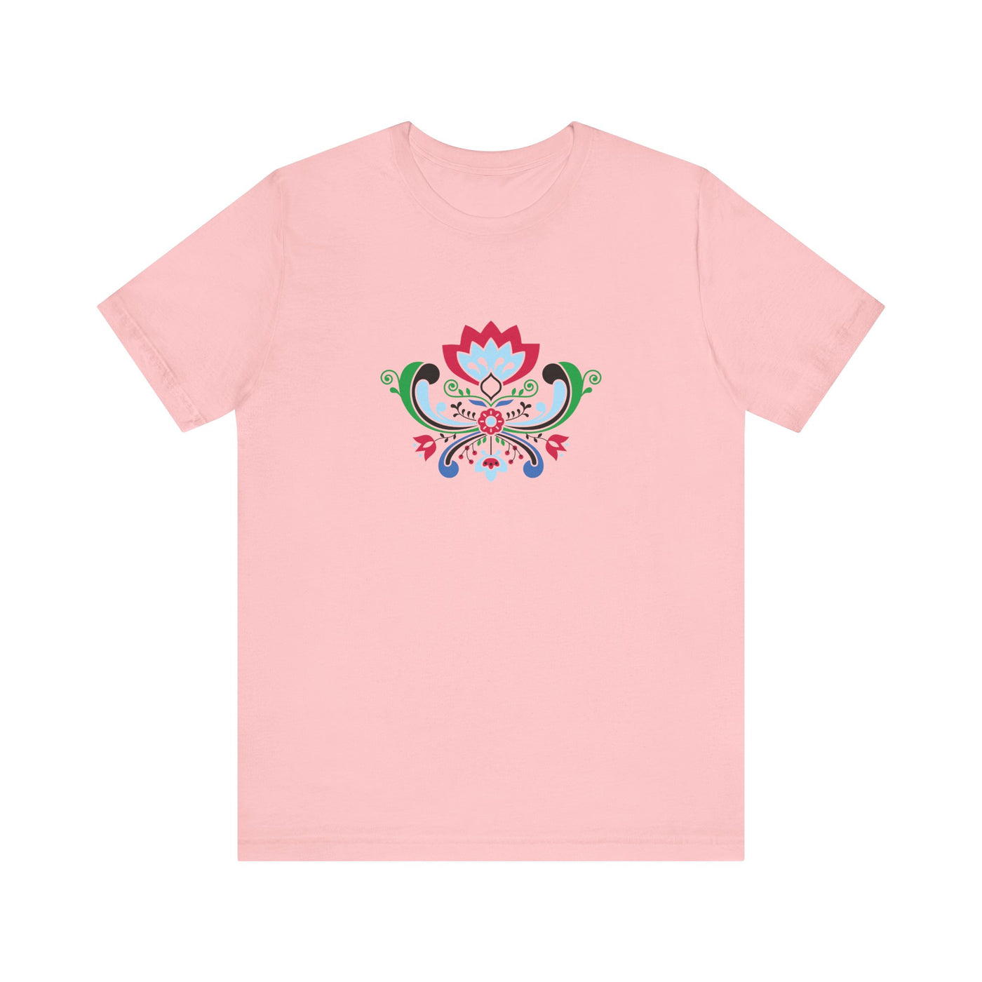 Midsummer Rosemaling Unisex T-Shirt - Scandinavian Design Studio
