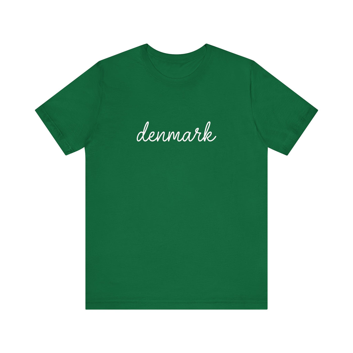 Denmark Script Unisex T-Shirt