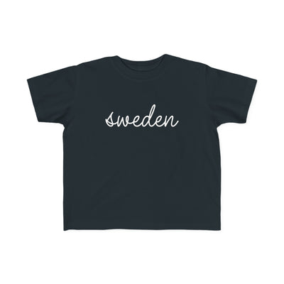 Sweden Script Toddler Tee