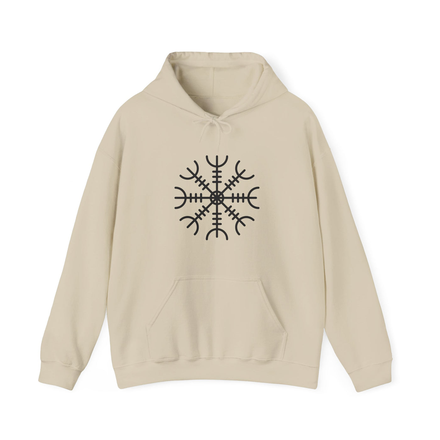 Ægishjálmur Helm of Awe Hooded Sweatshirt